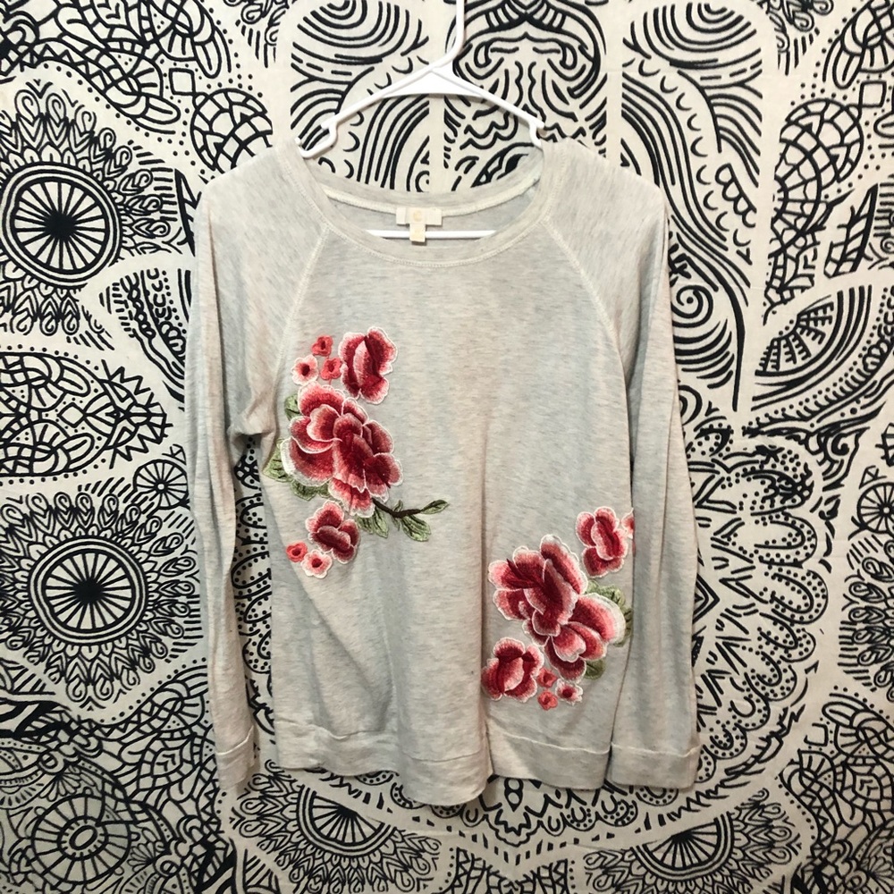 Floral long sleeve